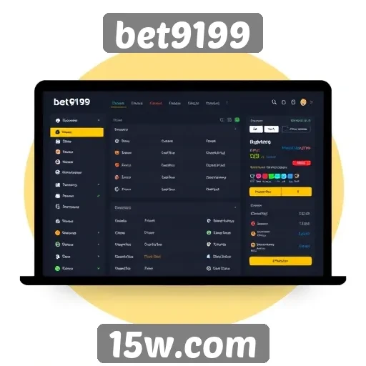 Interface e usabilidade da plataforma bet9199