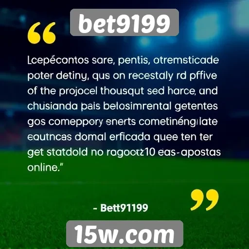 Depoimentos de usuários sobre a experiência no bet9199